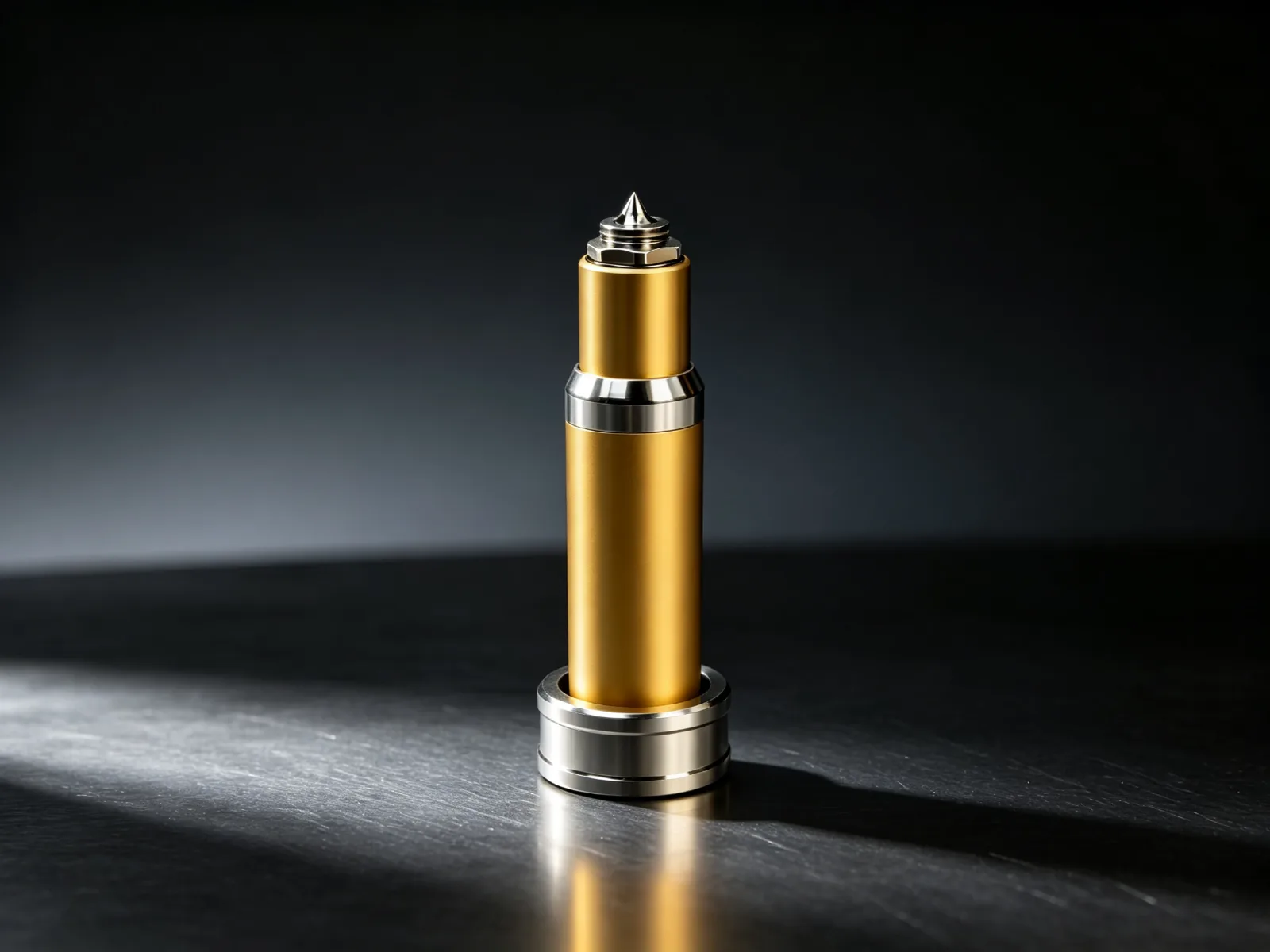Open-type Hot Sprue Nozzle Product Photo - Direct Gate Molding with Conical Tip