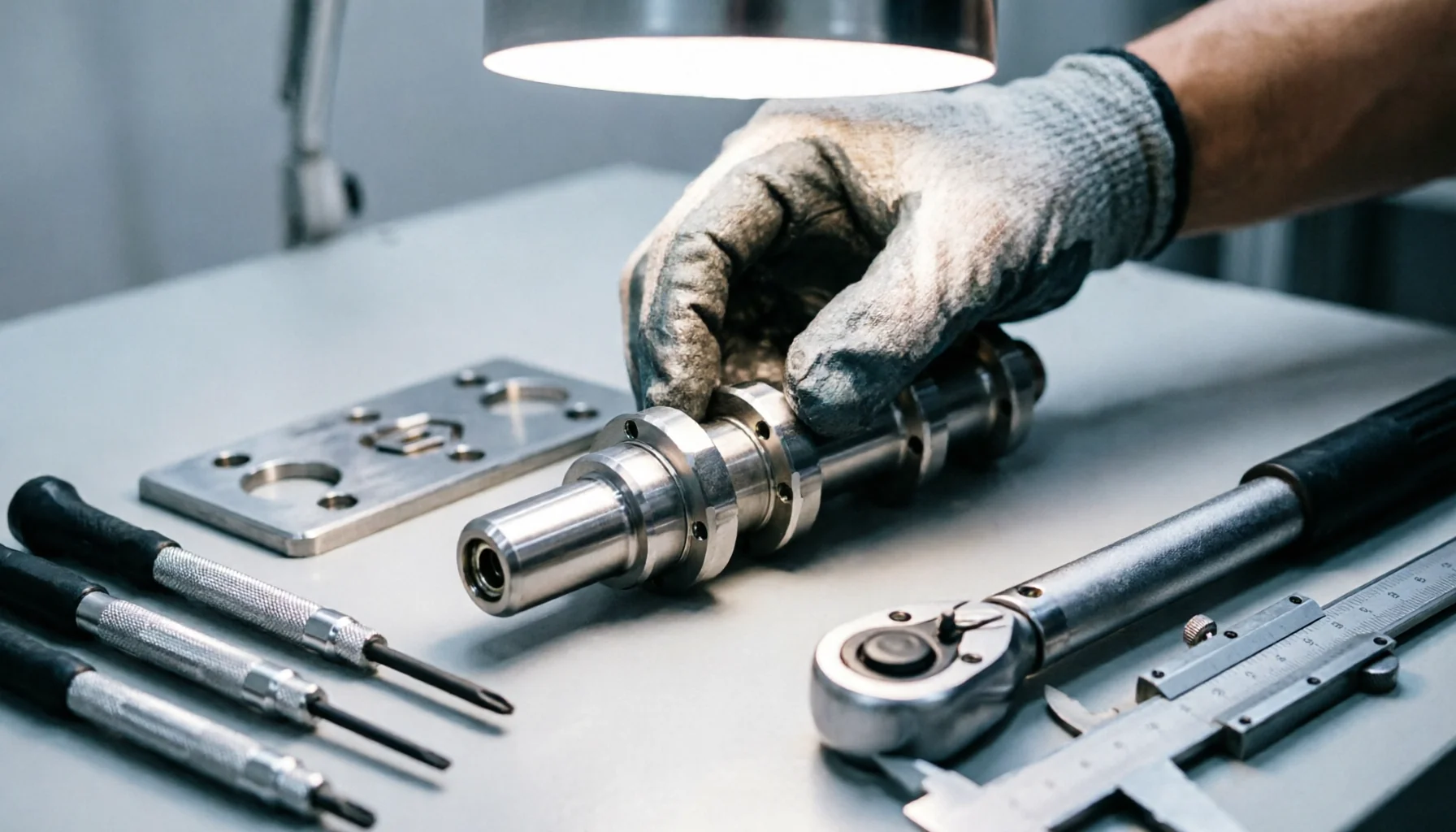 Real-World Precision Assembly of Hot Runner Systems – Technician Installing Hot Nozzle System